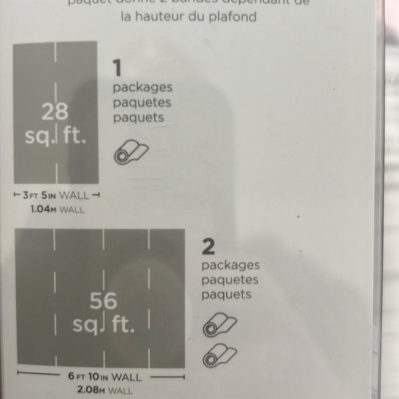 Peel and Stick White Barnwood Removable Wallpaper 20.5in x 16.5ft Lot of 2 Rolls - Picture 11 of 12